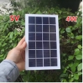 แผ่นโซล่าเซลล์ 5V 4W 210x130mm